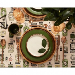 Скатерть Этель "Kitchenware" 149х250 см, 100% хлопок, саржа 190 г/м²