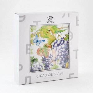 Скатерть Этель Provence, 220x150 +/- 3 см, 100% хлопок, саржа 190 гр/м2