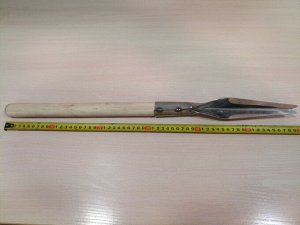 Корнеудалитель усиленный 277мм НЕРЖ с деревянной ручкой (1/60) арт. 76д