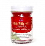 АКЦИЯ!!! Традиционный красный Бальзам для тела Banna Red Balm With Herb, 50 гр.