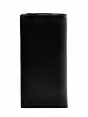 Мужское вертикальное кожаное портмоне с RFID защитой