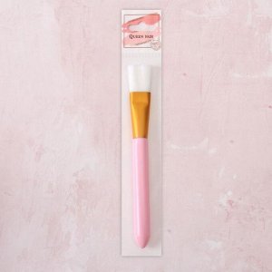 Кисть для масок «Нежность», 15,8 см, цвет розовый