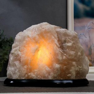 Соляной светильник с диммером "Скала" 1х15Вт Е14, 6-8 кг, 24х20х16 см