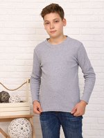 Лонгслив &quot;Задачка&quot; серый