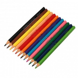 Карандаши 12 цветов Maped Color`s Peps Jumbo Strong, пластиковые, картонная упаковка