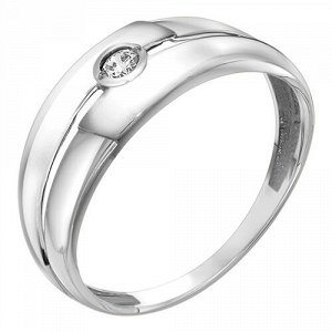 Серебряное кольцо с фианитом 90-01-6744-00