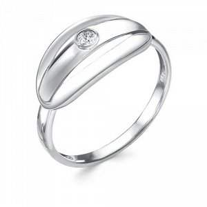 Серебряное кольцо с фианитом 90-51-0030-00