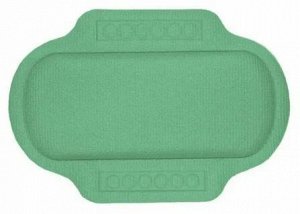 Подушка для ванны с присосками "Спа" 25х37 см (зеленый)
