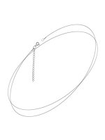 Серебряное колье 10619-0556-00