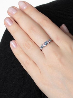 Серебряное кольцо с фианитом 1100783-00355