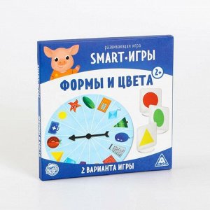 Развивающая игра «Smart-игры. Формы и цвета», 2+