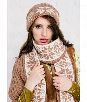 Winter 2-ка флис (колпак, шарф) Комплект