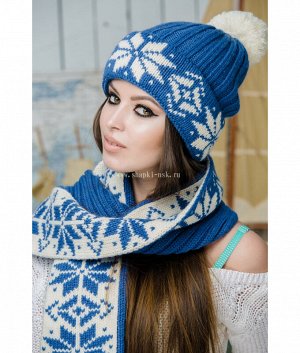 Winter 2-ка флис (колпак, шарф) Комплект
