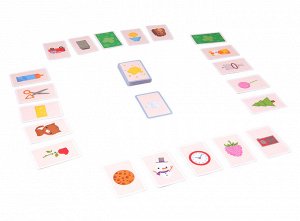 Миконки от 2 до 4 игроков
 от 15 до 20 минут
 от 3 лет
Миконки (Micons) &ndash; новая карточная игра для малышей. На приятных плотных карточках изображены яркие предметы, а на другой стороне карт &nda
