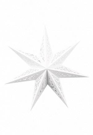 Декоративное украшение «Звезда», цвет белый