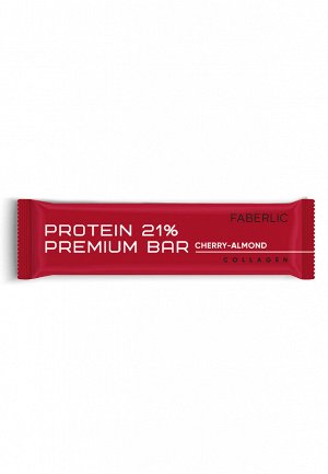 Протеиновый батончик Protein Premium Bar со вкусом вишни и миндаля