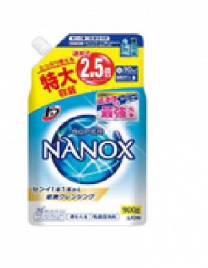 Гель для стирки "TOP Super NANOX" (концентрат) 900 г, мягкая упаковка с крышкой / 12