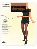 Колготки Ninfa 40 V/b (Filodoro) матовые колготки с заниженной линией талии