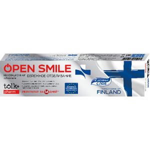 TOLK Open smile Зубная паста инновационная TRADITIONS OF FINLAND 100г