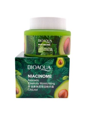 BIOAQUA Niacinome avocado cream Увлажняющий крем для лица с экстрактом авокадо, 50 г