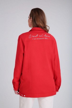 Куртка Andrea Style 0358 красный