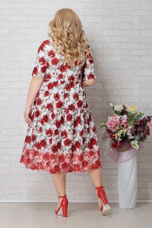Платье Aira Style 795 розы
