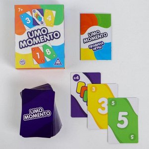 Настольная игра «UMO MOMENTO», 108 карт, 7+