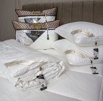 Одеяло 2х Premium Collection &quot;Testo&quot; (белый) 200х220