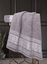 Полотенце Бьянка Жаккардовый хлопок (лаванда) 70х140см, шт