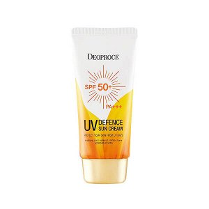 DEOPROCE UV DEFENCE SUN PROTECTOR SPF50+ PA+++ 70g Солнцезащитный крем для лица SPF50+ PA+++ 70г