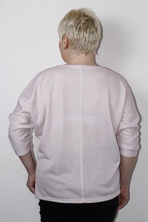 Блуза MIRSINA FASHION 14890115 розовый+серебро