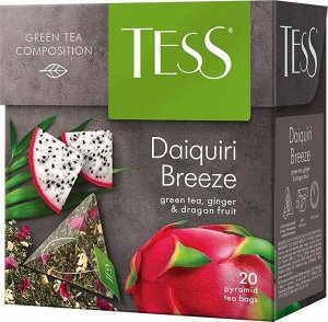 Чай в пирамидках Tess Daiquiri Breeze, зеленый, 20 шт