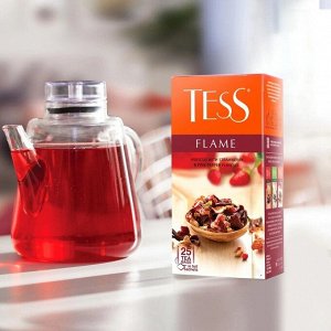 Чай в пакетиках Tess Flame, травяной, 25 шт