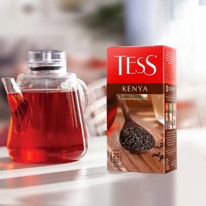 Чай в пакетиках Tess Kenya, черный, 25 шт