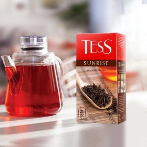 Tess Sunrise черный чай в пакетиках, 25 шт