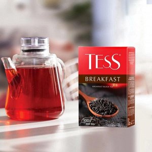 Чай листовой Tess Breakfast, черный, 100 г