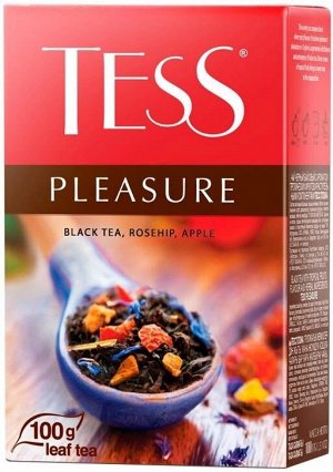 Tess Pleasure черный листовой чай, 100 г