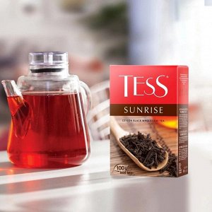 Tess Sunrise черный листовой чай, 100 г