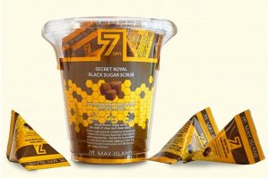 Сахарный скраб для лица  7 Days Secret Royal Black Sugar Scrub