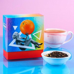 Чай чёрный «Апельсиновая радость», вкус: апельсин, 100 г.