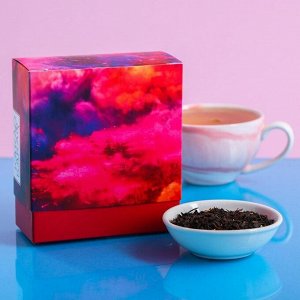 Чай чёрный «Краски», вкус: малина, 100 г.