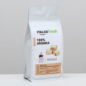 Кофе ароматизированный Italco Nougat (Нуга), зерновой, 375 г