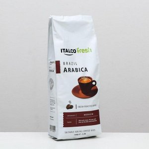 Кофе Italco Arabica Brazil (Арабика Бразилия) зерно, 1000гр,