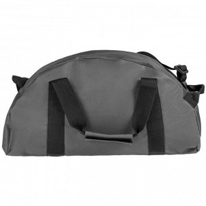 Спортивная сумка Portage серая, 47х23x22 см, длина ручек 47 см