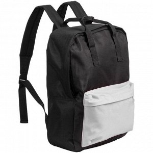 Рюкзак Niels черный с серым, 28x36x10 см