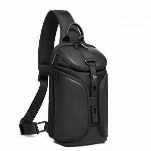 Рюкзак молодежный, на одной лямке BANGE BG22057 черный, 9.7"