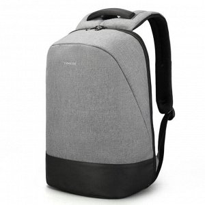 Рюкзак с USB,  для ноутбука, Tigernu T-B3595 светло-серый, 15.6"