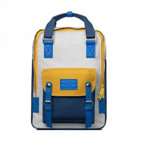 Рюкзак MAH MR20B1873B01 светло-серый/синий/желтый, 14"