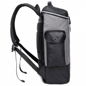 Рюкзак TANGCOOL TC723 черный-серый, 15.6"