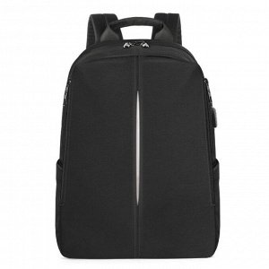 Рюкзак с USB,  для ноутбука, Tigernu T-B3892 черный, 15.6"